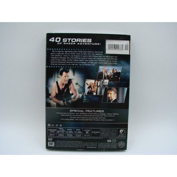 NEW Bruce Willis Die Hard DVD 20th Century Fox Action Adventure Wide Scrn Sealed - Picture 4 of 9